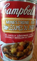 Mängden socker i Soupe Campbell's Minestrone