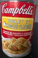 Mängden socker i Poulet et nouilles classiques