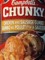 Mängden socker i Chunky Chicken and sausage gumbo