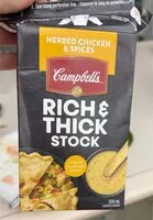 Mängden socker i Rich & Thick Stock, Herbed Chicken & Spices