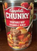 Mängden socker i Chunky vegetable beef
