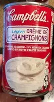 Mängden socker i Creme de champignons legere