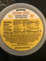 Mängden socker i Vegan Mac