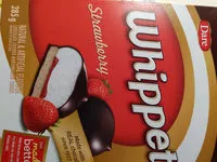 Mängden socker i Whippet Fraises