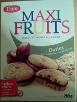 Mängden socker i Maxi Fruits