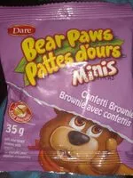 Mängden socker i Bear Paws Confetti Bites