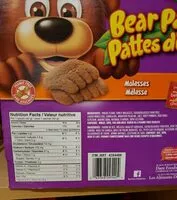 Mängden socker i Bear paws