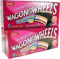 Mängden socker i Raspberry wagon wheels cookies count {imported from canada}
