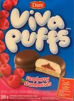 Mängden socker i Viva puffs raspberry chocolatey covered marshmallow