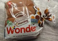 Mängden socker i Wonder  whole wheat hotdog buns