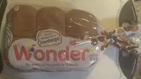 Mängden socker i WONDER 100% whole wheat hamburger buns