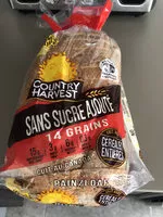 Mängden socker i Pain 14 grains