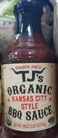 Mängden socker i Organic Kansas City Style BBQ Sauce