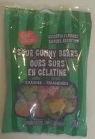Mängden socker i Sour Gummy Bears