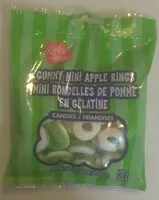 Mängden socker i Gummy Mini Apple Rings