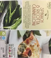 Mängden socker i Spinach and Ricotta Cannelloni