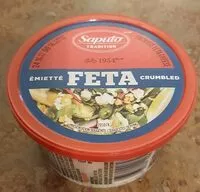 Mängden socker i Fromage Feta émietté