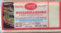 Mängden socker i Fromage Mozzarellissima 15%