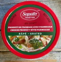 Mängden socker i Produit de fromage avec parmesan