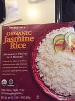 Mängden socker i Trader's Joe organic jasmine rice