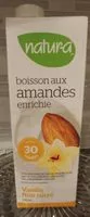 Mängden socker i Boisson aux amandes enrichie Vanille