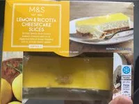 Mängden socker i Lemon & Ricotta Cheesecake Slices