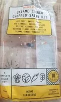 Mängden socker i Sesame Crunch Chopped Salad Kit