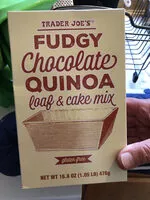 Mängden socker i Fudgy chicolate quinoa loaf & cake mix