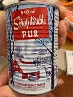 Mängden socker i Sirop d'erable pure