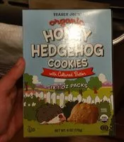 Mängden socker i Honey Hedgehog Cookies