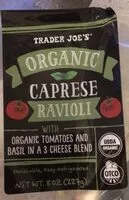 Mängden socker i Caprese ravioli