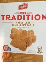 Mängden socker i Biscuits Crème Feuille D'érable