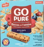 Mängden socker i Go Pure Barre a l’avoine Petits fruits