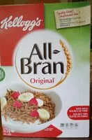 Mängden socker i Céréales All Bran (original)