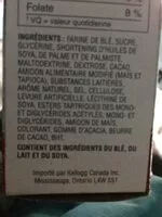 Mängden socker i Spécial k barres croquantes caramel chocolaté