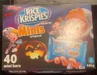 Mängden socker i Rice Krispies Minis