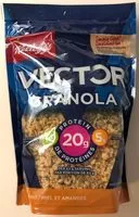 Mängden socker i Vector Granola Honey Almond