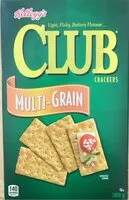 Mängden socker i Club Crackers