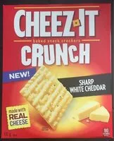 Mängden socker i Cheez It Crunch: Sharp White Cheddar