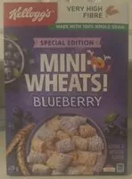 Mängden socker i Blueberry Mini Wheats!