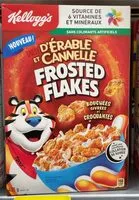 Mängden socker i Frosted flakes érable et cannelle