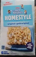 Mängden socker i Rice Krispies Homestyle