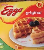 Mängden socker i Eggo original