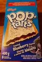Mängden socker i Pop-Tarts Glacées aux Bleuets
