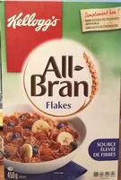 Mängden socker i All Bran Flakes