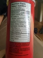 Mängden socker i Pringles the original