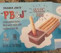 Mängden socker i Pb & J Snack Duo