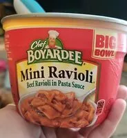 Mängden socker i Mini Ravioli - Beef Ravioli in Pasta Sauce