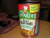Mängden socker i Beef ravioli
