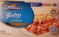 Mängden socker i Lasagne sans gluten
